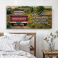 Custom Vintage Truck Couple Sign III