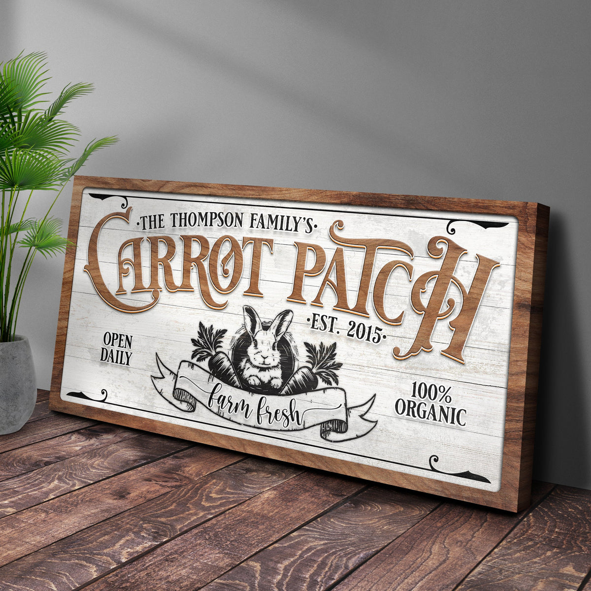 Carrot Patch Easter Sign II - view 3