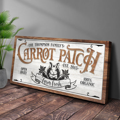 Carrot Patch Easter Sign II - view 3