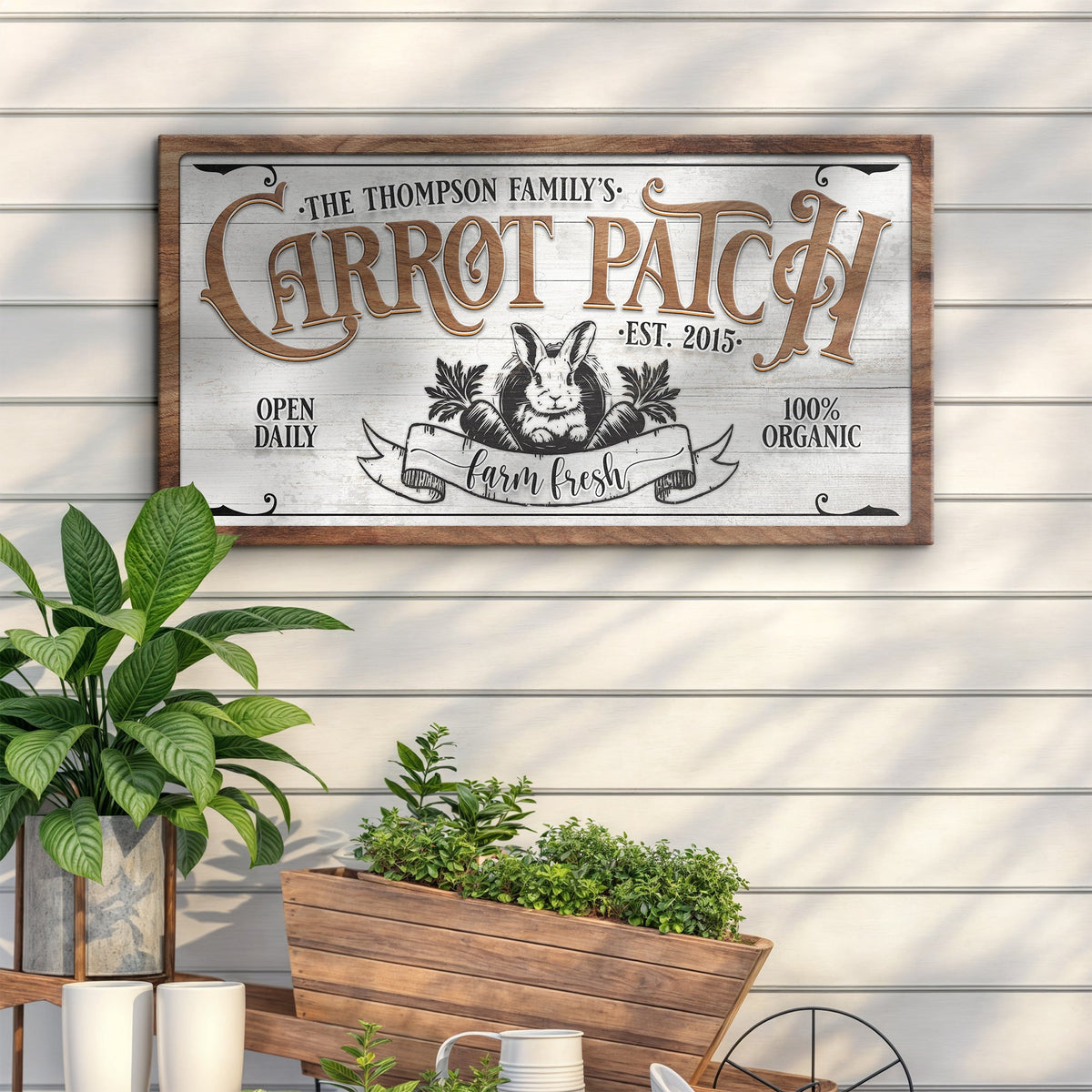 Carrot Patch Easter Sign II - view 2
