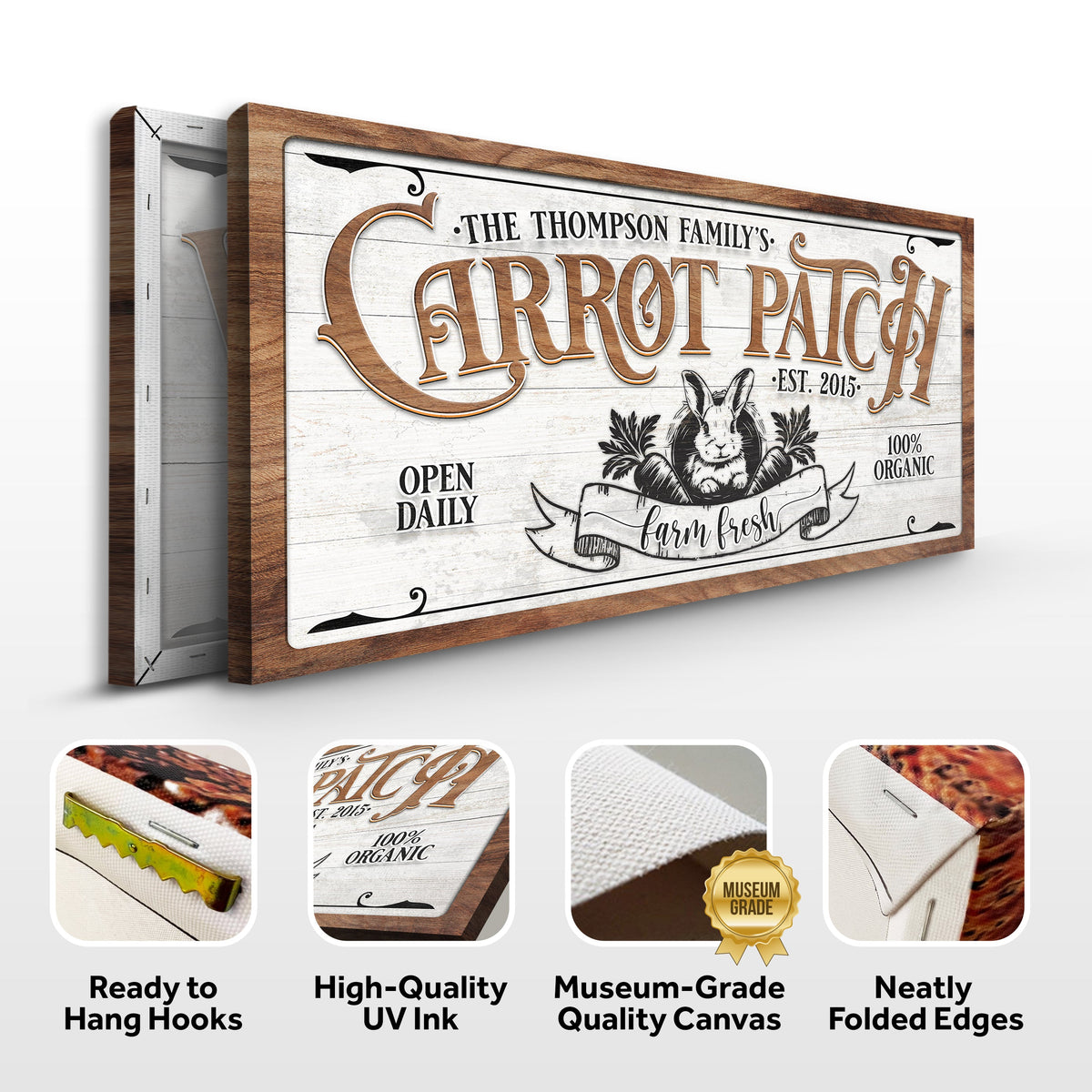 Carrot Patch Easter Sign II - view 4