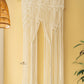 Celeste Natural Macrame Leaf Door Curtain