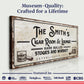 Personalized Cigar Room and Lounge Sign II
