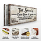 Personalized Cigar Room and Lounge Sign II