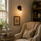Clear Crosscut Crystal Style Wall Sconce