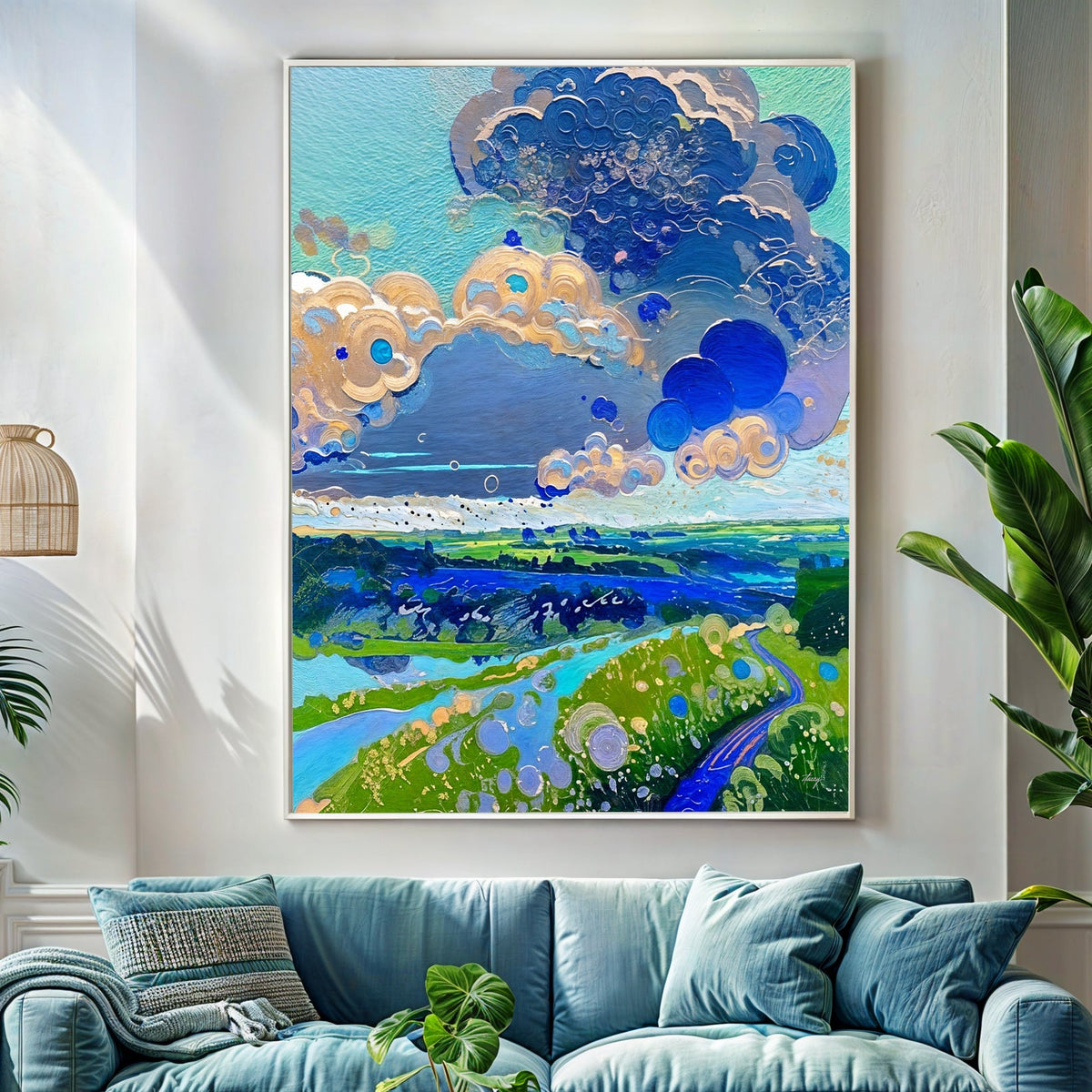 Canvas Print: "Cloud Dance"