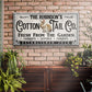 Vintage Cottontail Co Easter Sign - view 3