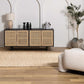 Lonut Checkered Jute Area Rug - Clearance