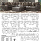 Denali ITALIAN LEATHER Sectional Collection by Jackson Furniture