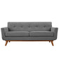 Engage Upholstered Fabric Loveseat by Modway