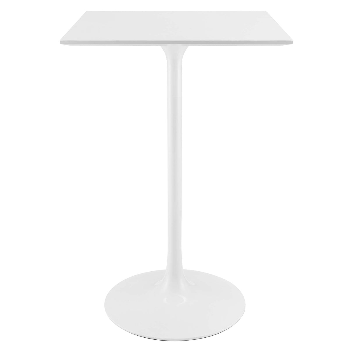 Lippa 28" Square Wood Bar Table by Modway
