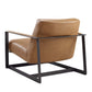 Seg Vegan Leather Accent Chair by Modway