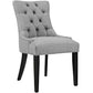 Regent Tufted Fabric Dining Chair by Modway