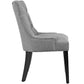 Regent Tufted Fabric Dining Chair by Modway