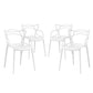 Entangled Dining Set Set of 4 by Modway