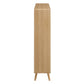 Transmit 7 Shelf Wood Grain Bookcase by Modway