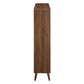 Transmit 7 Shelf Wood Grain Bookcase by Modway