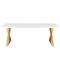 Sector Dining Table by Modway