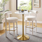 Lippa 28" Round Wood Bar Table by Modway