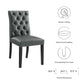Duchess Vinyl Dining Chair Set of 2 by Modway