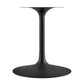 Lippa 78" Oval Faux Marble Dining Table by Modway