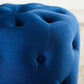 Amour Tufted Button Round Performance Velvet Ottoman by Modway