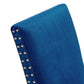 Parcel Performance Velvet Dining Side Chairs Set of 2 by Modway