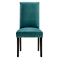 Parcel Performance Velvet Dining Side Chairs Set of 2 by Modway