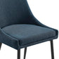 Viscount Upholstered Fabric Dining Chairs - Set of 2 by Modway