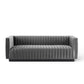 Conjure Channel Tufted Velvet Sofa by Modway