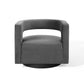 Spin Cutaway Performance Velvet Swivel Armchair by Modway