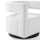 Spin Cutaway Performance Velvet Swivel Armchair by Modway