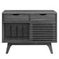 Render Vinyl Record Display Stand by Modway