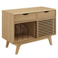 Render Vinyl Record Display Stand by Modway