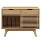 Render Vinyl Record Display Stand by Modway