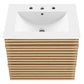 Render 24" Wall-Mount Bathroom Vanity by Modway