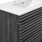 Render 36" Wall-Mount Bathroom Vanity by Modway