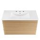 Render 36" Wall-Mount Bathroom Vanity by Modway