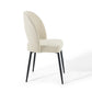 Rouse Upholstered Fabric Dining Side Chair Set of 2 by Modway