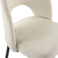 Rouse Upholstered Fabric Dining Side Chair Set of 2 by Modway
