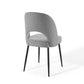 Rouse Upholstered Fabric Dining Side Chair Set of 2 by Modway