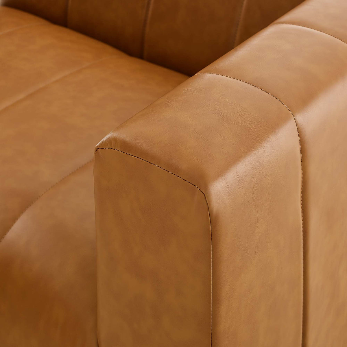 Bartlett 6-Piece Vegan Leather Sectional Sofa by Modway