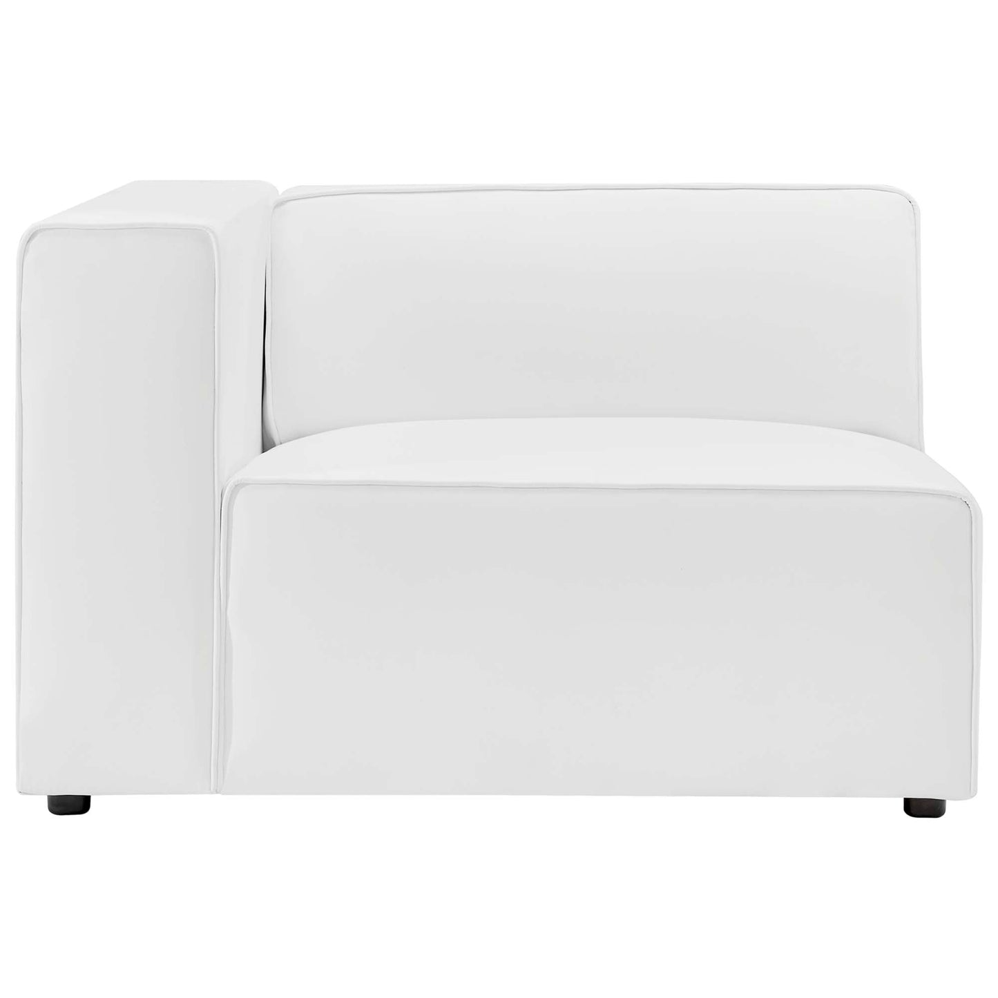 Mingle Vegan Leather Left-Arm Chair by Modway