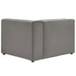 Mingle Vegan Leather Right-Arm Chair by Modway
