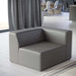 Mingle Vegan Leather Right-Arm Chair by Modway