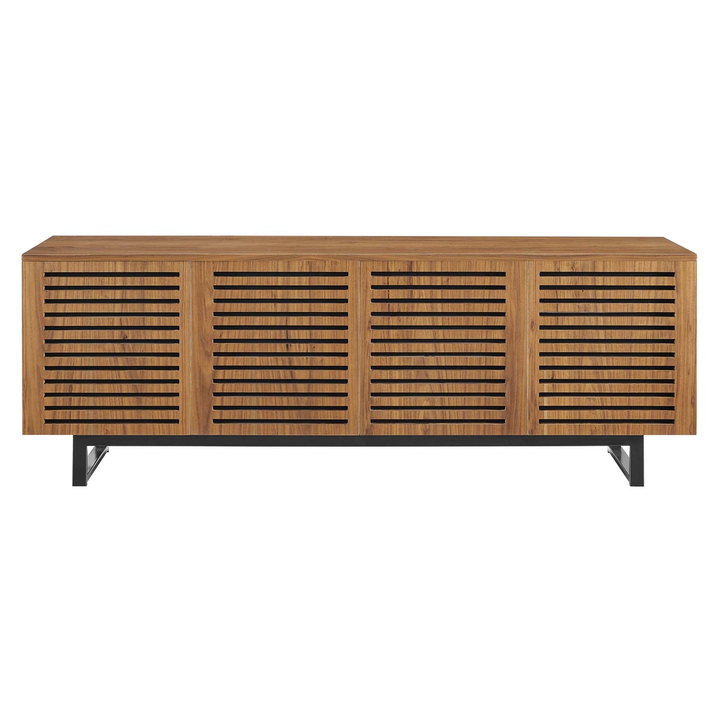 Parker 73" Walnut TV Stand by Modway