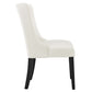 Baronet Performance Velvet Dining Chairs Set of 2 by Modway