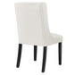 Baronet Performance Velvet Dining Chairs Set of 2 by Modway