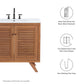 Birdie 36" Teak Wood Bathroom Vanity Cabinet