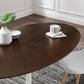 Lippa 60" Oval Cherry Walnut Wood Dining Table by Modway